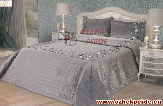 Dream Gri Yatak Örtüsü